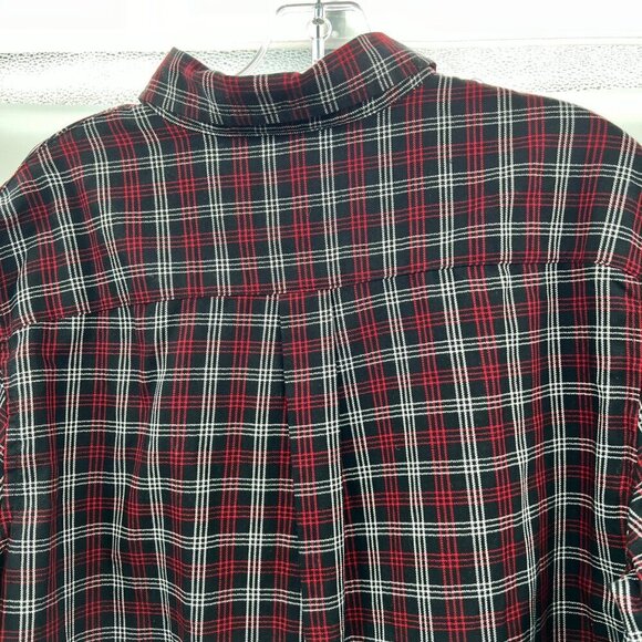 Chaps Men's Plaid Button Up Shirt Long Sleeve Multicolor Size Large - Picture 6 of 9